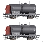 Tillig 01120 - TT - 2-tlg. Set Kesselwagen, DR, Ep. III